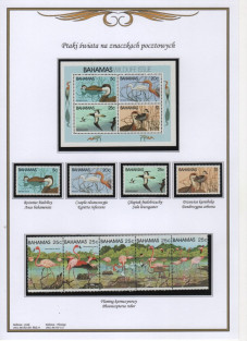 Ptaki na znaczkach - B