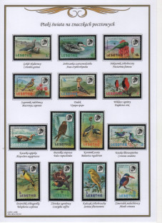 Ptaki na znaczkach - L