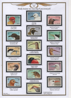 Ptaki na znaczkach - T