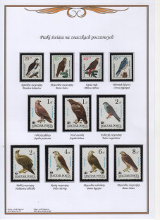 Ptaki na znaczkach - W