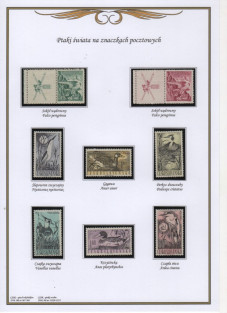 Ptaki na znaczkach - C