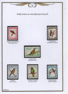 Ptaki na znaczkach - D