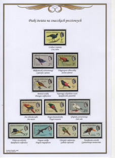 Ptaki na znaczkach - H